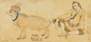 Study of a Young Man and a Ram, 1630-31 or Later