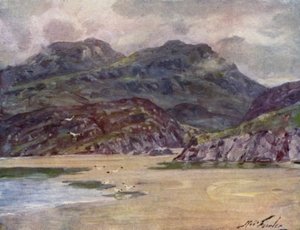 A Lonely Shore near Penrhyn Deudraeth