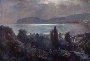 A Nocturne, Llandudno Bay by Robert (after) Fowler