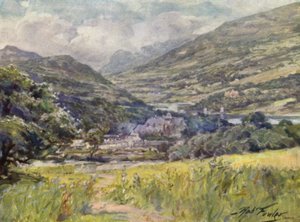 Boddnant Hall, Conway Valley by Robert (after) Fowler