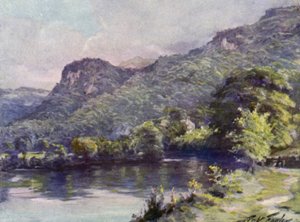 Church Pool, Bettws-y-Coed by Robert (after) Fowler