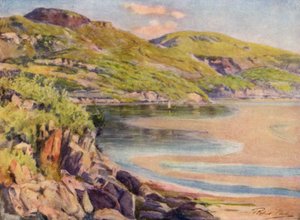Incoming Tide, near Barmouth by Robert (after) Fowler