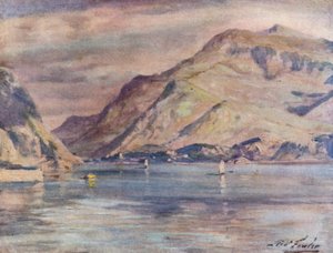 Snowdon from Cwm-y-Glo by Robert (after) Fowler