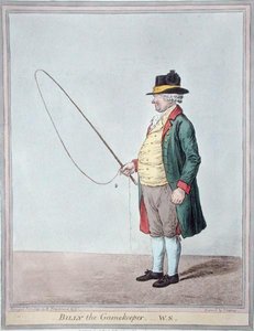 Billy the Gamekeeper, Engraved by James Gillray, Published by Hannah Humphrey