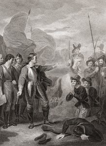 Oliver Cromwell suppressing the Burford Mutiny