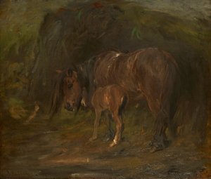 Mare And Foal