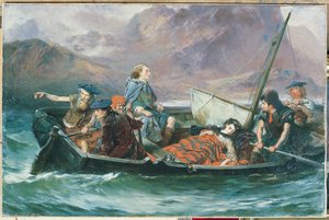 During the Wandering of Charles Edward Stuart by Robert Alexander Hillingford
