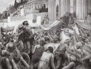 Artful Trick of Peisistratus by Robert Ambrose Dudley