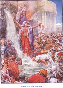 Moses Strikes the Rock