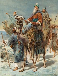 The wise men seeking Jesus