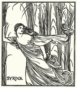 Illustration for Poems by John Keats (lithograph) by Robert Anning Bell