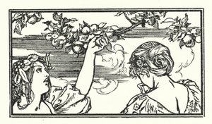 Illustration for Poems by John Keats by Robert Anning Bell