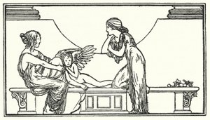 Illustration for Poems by John Keats by Robert Anning Bell