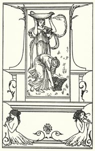 Illustration for Poems by John Keats by Robert Anning Bell