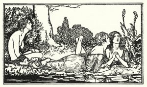 Illustration for Poems by John Keats: Endymion by Robert Anning Bell