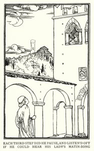 Illustration for Poems by John Keats: Isabella or The Pot of Basil by Robert Anning Bell
