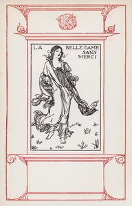 Illustration for Poems by John Keats: La Belle Dame Sans Merci by Robert Anning Bell