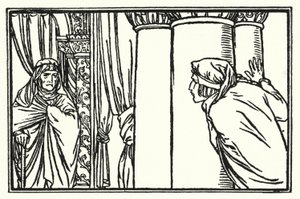 Illustration for Poems by John Keats: The Eve of St Agnes by Robert Anning Bell