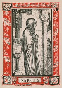 Isabella, Measure for Measure by Robert Anning Bell