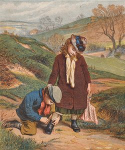 A Friend in Need, a Boy Tying Up a Girl