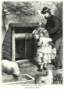 Children at the Well by Robert Barnes
