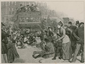 Gleaning for fuel in London, When the cat