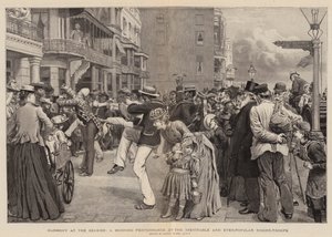 Harmony at the Seaside, a Morning Performance by the Inevitable and Ever-Popular Nigger-Troupe