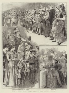 The Juvenile Fancy Dress Ball at the Mansion House by Robert Barnes