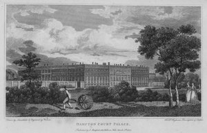 Hampton Court Palace by Robert Blemell (after) Schnebbelie