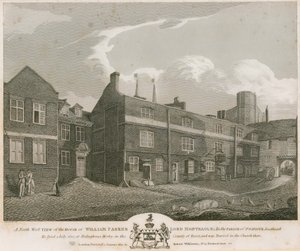 A North West View of the House of William Parker, Lord Monteagle by Robert Blemell Schnebbelie