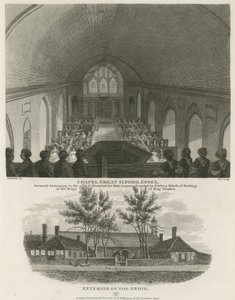 Chapel, Great Ilford, Essex by Robert Blemell Schnebbelie