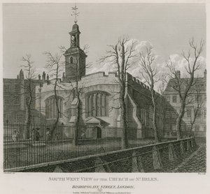 Church of St Helen, Bishopsgate Street, London