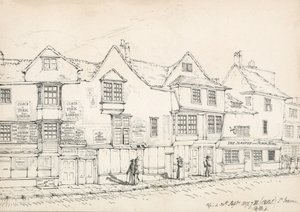 Fenchurch Street, London by Robert Blemell Schnebbelie