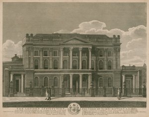 The London Institution for the Advancement of Literature and the Diffusion of Useful and Polite Knowledge by Robert Blemell Schnebbelie