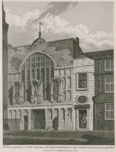 View of the Collegiate Chapel of St Mary Magdalen and All Saint
