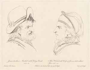 James Smithson and Alice Whitworth by Robert Blyth, after John Hamilton Mortimer