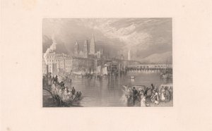Rouen, looking up the river