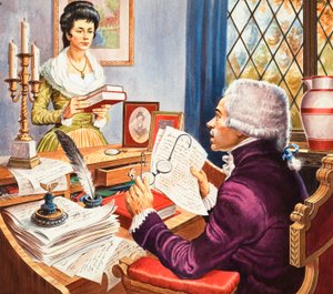 Robespierre and Eleanore Duplay