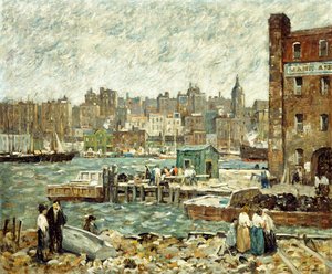 On the Waterfront by Robert C. Spencer