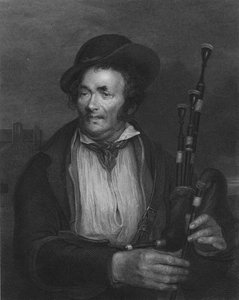 The Bagpiper by Robert Charles Bell