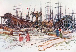 The Ship-Building Yard, Viareggio