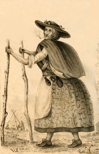 Jenny Darney, A Remarkable Character in Cumberland, 1821 by Robert Cooper