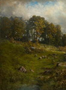 A Hillside Pasture by Robert Crannell Minor