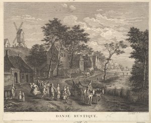 Rustic Dance by Robert Daudet