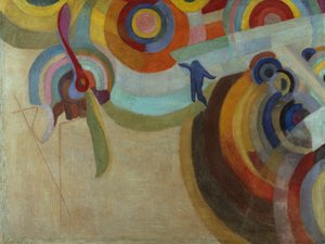 Tribute to Bleriot No. 2 by Robert Delaunay