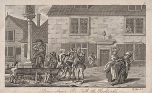 Administering the Oath at Highgate by Robert Dighton