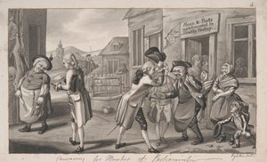Canvassing for Member of Parliament by Robert Dighton