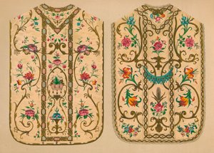 Embroidered Chasubles by Luigi & Ersilia Martini
