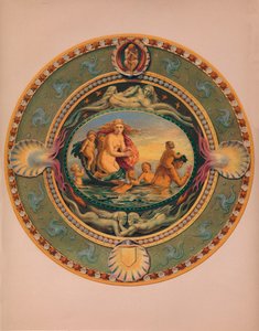 Plateau in Majolica Ware