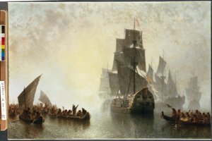 The Discovery of Newfoundland by Robert Dudley